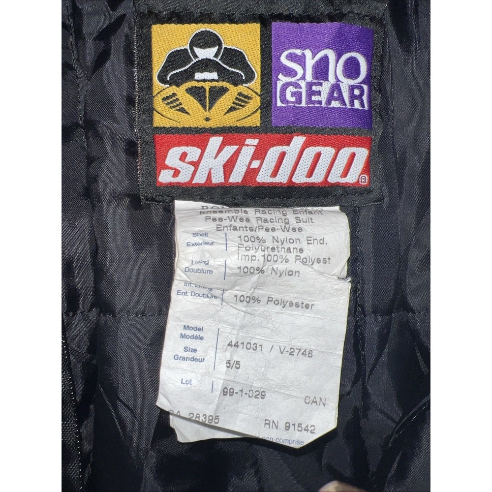 Ski -doo Onyx Winter Overall Ski Snow Pants Unisex Boys Girls. SMALL/5 Warm Hang - Picture 11 of 13
